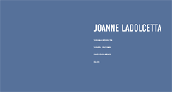Desktop Screenshot of joanneladolcetta.com